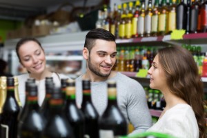 Customers Shopping in Savannah Liquor Store for Sale